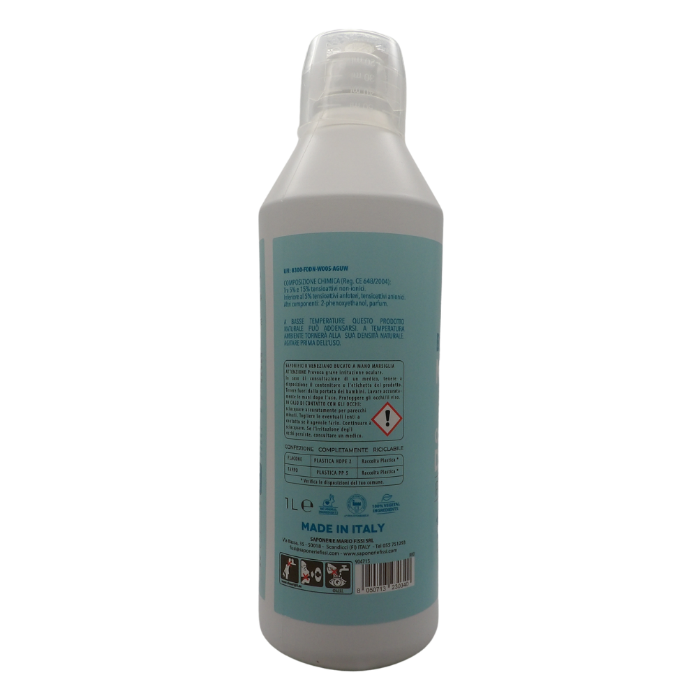 SAPONIFICIO VENEZIANO Detergente Bucato a Mano Ecologico Marsiglia, Ipoallergenico con Olio Essenziale di Lavanda, 1000ml