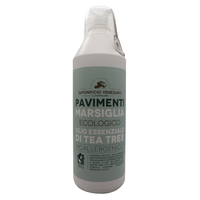 SAPONIFICIO VENEZIANO Detergente Pavimenti Ecologico di Marsiglia, Ipoallergenico con Olio Essenziale di Tea Tree, 1000ml