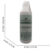 SAPONIFICIO VENEZIANO Detergente Pavimenti Ecologico di Marsiglia, Ipoallergenico con Olio Essenziale di Tea Tree, 1000ml