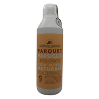 SAPONIFICIO VENEZIANO Detergente Parquet Ecologico di Marsiglia, Ipoallergenico con Miele Naturale, 1000ml