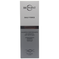 BIOPOINT Shampoo Rinforzante DAILY FORCE, Ideale Per Uso Frequente. Per Capelli Normali e Delicati 200ml