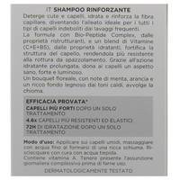 BIOPOINT Shampoo Rinforzante DAILY FORCE, Ideale Per Uso Frequente. Per Capelli Normali e Delicati 200ml