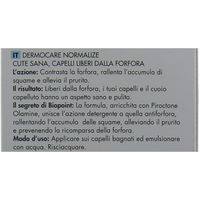 Biopoint Dermocare Normalize - Shampoo Antiforfora per Capelli con Forfora Secca e Grassa, Azione Detergente e Normalizzante, Dona Capelli Puliti e Sani, 200 ml
