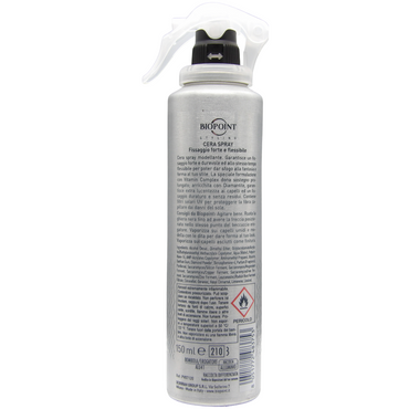 Biopoint Cera Spray per Capelli - 150 ml, fissaggio forte e flessibile
