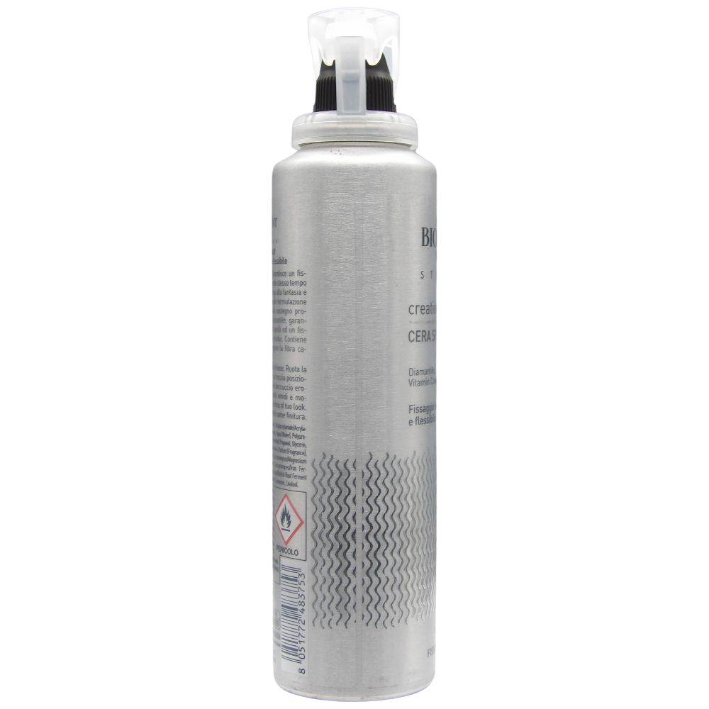 Biopoint Cera Spray per Capelli - 150 ml, fissaggio forte e flessibile