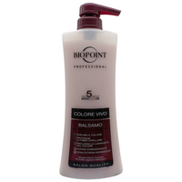 Biopoint Professional Colore Vivo Balsamo professionale per capelli 400 ml. È un balsamo progettato per proteggere e sublimare i capelli colorati o con mèches.