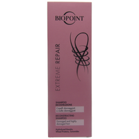 Biopoint Extreme Repair - Shampoo Ricostruzione, Azione Fortificante e Ristrutturante, Deterge Delicatamente e Rigenera i Capelli, 200 ml