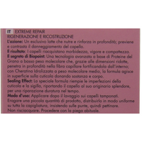 Biopoint Extreme Repair - Latte Riparazione Senza Risciacquo, Azione Idratante, Nutriente e Fortificante, Contrasta il Danneggiamento del Capello, 125 ml