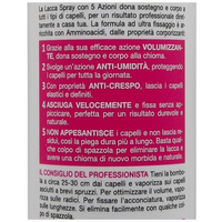 Biopoint Professional Hair Program - Lacca Spray con GAS, Arricchita con Amminoacidi, Ultra fissaggio, 300ml