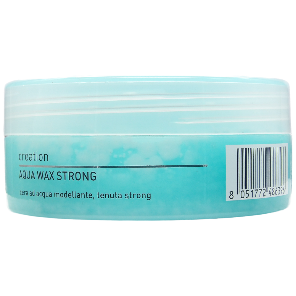 Biopoint Styling - Aqua Wax Strong Edition, Cera Capelli Modellante e Lucidante a Base d’Acqua, Fissaggio Extra Forte, Ideale per Look Bagnati, 100 ml