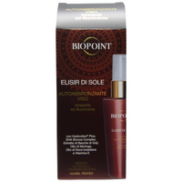 Biopoint Elisir di Sole Autoabbronzante Viso 50 ml – Siero dalla Consistenza Setosa e Delicata a Rapido Assorbimento