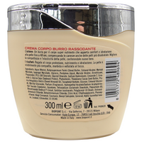 Biopoint - Crema Corpo Burro Rassodante, Azione Idratante e Nutriente Profonda Fino a 48h, Dona una Pelle Compatta, Elastica e Rassodata, 300 ml