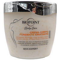 Biopoint - Crema Corpo Fondente Idratante, Azione Protettiva e Idratante Fino a 48h, Concentrato Antiossidante di Vitamina E, Dona una Pelle Luminosa, Levigata e Protetta, 300 ml