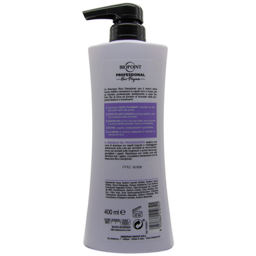 BIOPOINT Shampoo Per Capelli, RICCI DISCIPLINATI. 5 Azioni: -Ricci Plasmati -Effetto Anti-Crespo -Disciplina -Nutre -Illumina 400ml