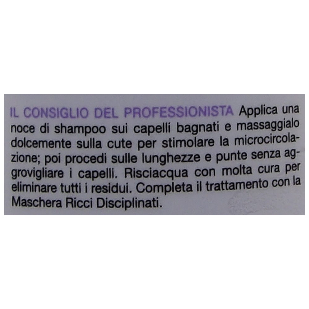 BIOPOINT Shampoo Per Capelli, RICCI DISCIPLINATI. 5 Azioni: -Ricci Plasmati -Effetto Anti-Crespo -Disciplina -Nutre -Illumina 400ml