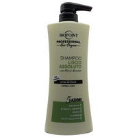BIOPOINT Shampoo LISCIO ASSOLUTO Con Phyto-Keratin, Ultra Setosità, Per Capelli Lisci. 5 Azioni: Disciplina, Elimina Il Crespo, Idrata, Illumina, Tocco Vellutato 400ml