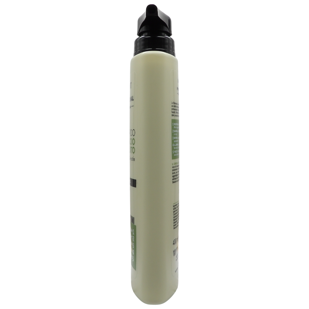 BIOPOINT Shampoo LISCIO ASSOLUTO Con Phyto-Keratin, Ultra Setosità, Per Capelli Lisci. 5 Azioni: Disciplina, Elimina Il Crespo, Idrata, Illumina, Tocco Vellutato 400ml