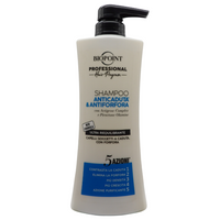 BIOPOINT Shampoo ANTICADUTA & ANTIFORFORA Ultra Riequilibrante, Con Actigrow Complex e Piroctone Olamine. Per Capelli Soggetti a Caduta, Con Forfora 400ml