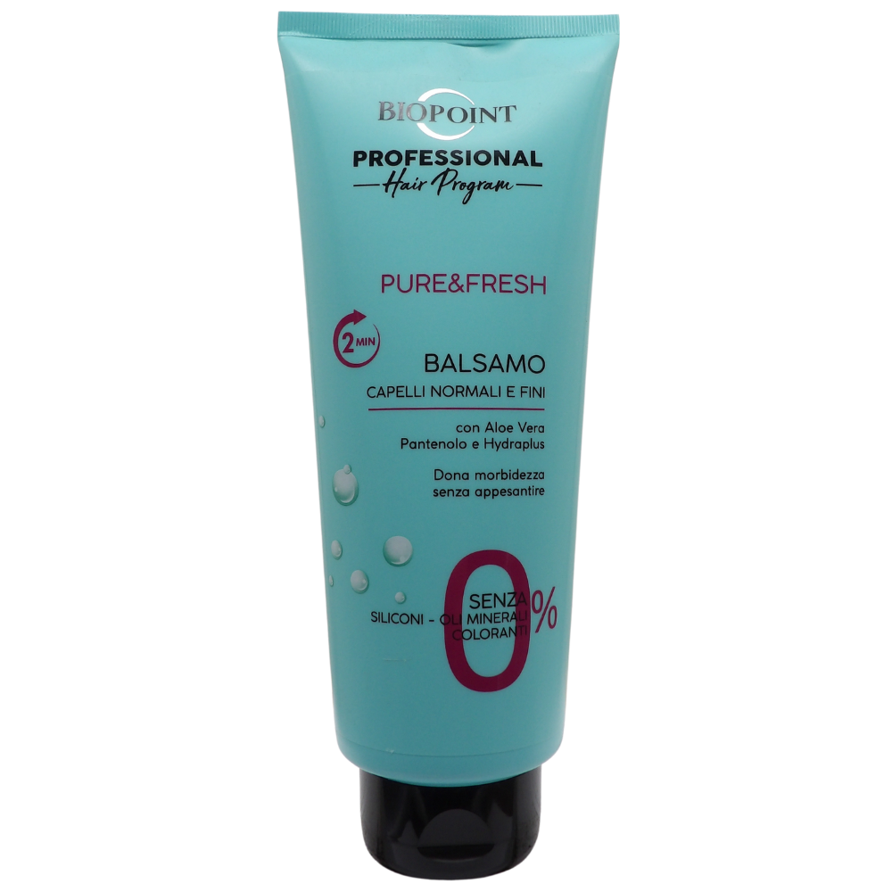Biopoint Professional Pure & Fresh Balsamo Capelli Normali E Fini Tubo 350 ml