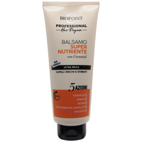 Biopoint Professional Hair Program - Balsamo Capelli Super Nutriente, Formula Ultra Ricca per Idratare e Nutrire i capelli secchi e sfibrati, 350 ml