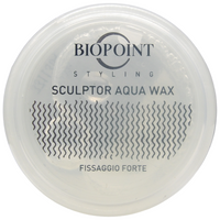 Sculptor Aqua Wax, Cera Modellante e Lucidante a Base d’Acqua, Fissaggio Forte, Azione Idratante e Fortificante, Ideale per Look Bagnati 30 ml