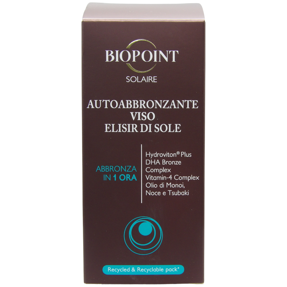 Autoabbronzante Viso, Elisir Di Sole, Abbronza In 1 Ora 50ml