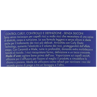 Biopoint Control Curly - Spray Attivaricci Leave-In Senza Risciaquo, Anti-crespo, Rimodellante e Ravvivante, Definisce i Capelli Ricci e Dona Corpo e Nutrizione, 200 ml