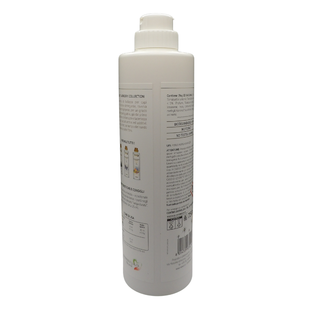 Wexór Detergente Enzimatico BIANCO THERAPY, Rigenera Il Vero Bianco. Già Dal Primo Lavaggio Ridona Brillantezza e Lucentezza 750ml