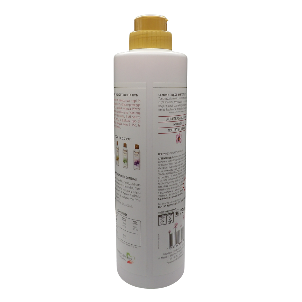 Wexór Detergente Con Lanolina LANA & DELICATI Per Una Cura e Protezione Di Capi Preziosi. Idrata e Protegge Le Fibre 750ml