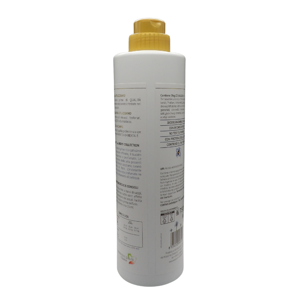 Wexór Elisir Ammorbidente, Con Microcapsule e Proteine Della Seta FELCE MARINA E FIORI BLU 750ml