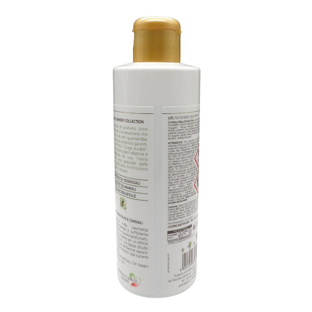 Wexór Elisir Profuma Bucato Con Microcapsule e Proteine Della Seta. Essenza Profumata Per Il Bucato ORCHIDEA VERDE E MUSCHIO DELL'HIMALAYA 200ml