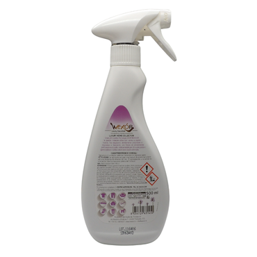 Wexór Spray ELIMINA ODORI Per Tessuti e Ambienti. Arricchito Con L’Innovativa Tecnologia ODOR REMOVER, Rilasciando Una Fresca Ed Emozionante Profumazione Di Pulito 500ml