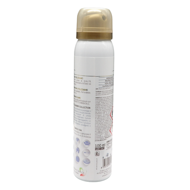 Wexór Deo Spray Formato Travel ELISIR TESSUTI Profuma e Protegge. NARCISO BLU e FIORI DI NINFEA, Fragranza Raffinata, Intensa e Preziosa 100ml