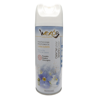 Wexór ANTITARME - ANTIACARO Protezione Profumata a Lunga Durata, NARCISO BLU e FIORI DI COTONE. Ideale Per Capi D’Abbigliamento, Tende, Tappeti, Cuscini, Materassi Etc. 400ml