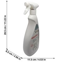 Wexór Pulisce Profuma VETRI & SUPERFICI IGIENIZZANTE MULTIUSO, Narciso Blu e Fiori Di Ninfea. Ottimo Per Rimuovere La Polvere e Prevenirne Il Rideposito 750ml