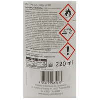 Wexór Smacchiatore Professionale MACCHIE GRASSE. Adatto Per Macchie Di: Trucco, Rossetto, Vernici, Biro, Inchiostri, Olio, Sugo, Maionese, Amido, Colle, Cera 220ml
