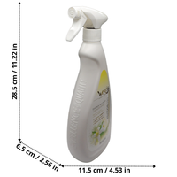 Wexór DEOBOOSTER Armonia Gialla, Essenza Multiuso Spray con Microcapsule Lunghissima Durata. Profumo Di ZAGARA, FIOR DI LOTO e ACCORDO MEDITERRANEO 750ml