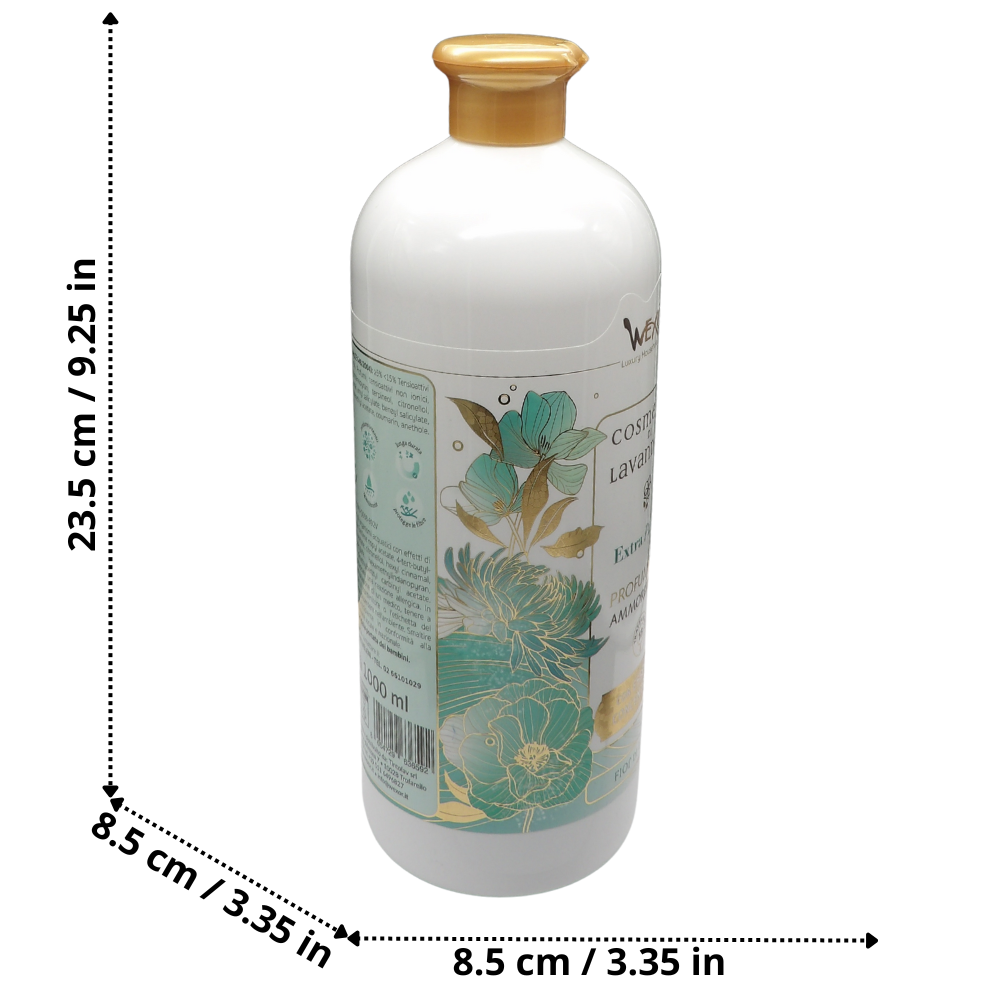 Wexór AMMORBIDENTE PROFUMANTE FIOR DI LOTO Extra Parfum. Per Un Bucato Vaporoso e Super Profumato. Morbidezza Che Coccola, Fragranze Indimenticabili! 1000ml