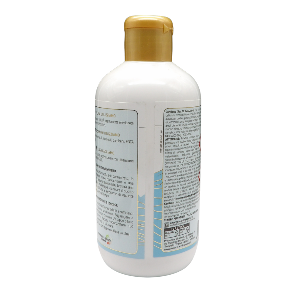 Wexór Essenza PROFUMA BUCATO FRESH TOUCH Extra Parfum. Un Concentrato Di Morbidezza e Profumo Inebriante In Poche Gocce Di Prodotto 250ml