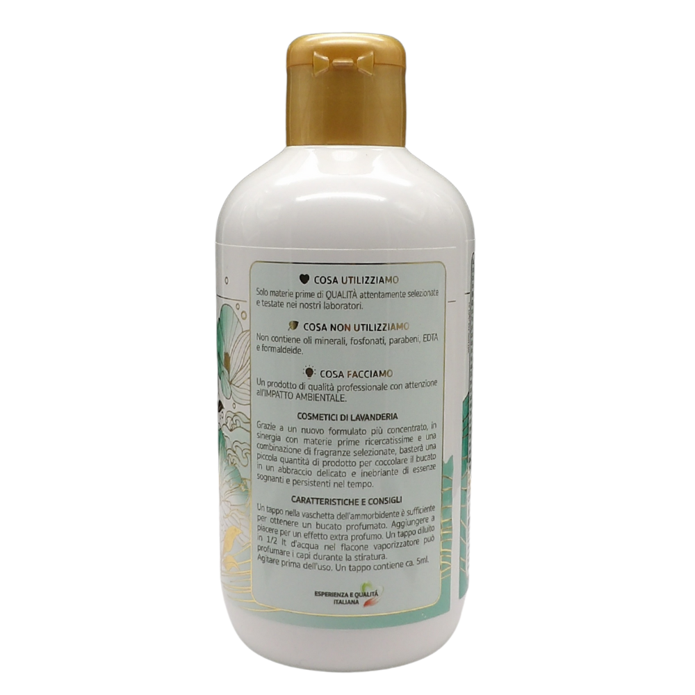 Wexór Essenza PROFUMA BUCATO FIOR DI LOTO Extra Parfum. Un Concentrato Di Morbidezza e Profumo Inebriante In Poche Gocce Di Prodotto 250ml