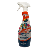 SPLENDEO Detergente Multiuso Spray, Il Profumatore Igienizzante Superconcentrato, FANTASIA DI AGRUMI. Deterge a Fondo, Rimuove Germi e Batteri, 48h di Pulito Profumato 750ml
