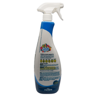 SPLENDEO Detergente Multiuso Spray, Il Profumatore Igienizzante Superconcentrato, PETALI AZZURRI. Deterge a Fondo, Rimuove Germi e Batteri, 48h di Pulito Profumato 750ml
