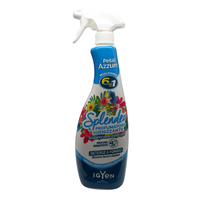 SPLENDEO Detergente Multiuso Spray, Il Profumatore Igienizzante Superconcentrato, PETALI AZZURRI. Deterge a Fondo, Rimuove Germi e Batteri, 48h di Pulito Profumato 750ml