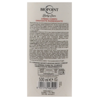 Biopoint - Crema Corpo Idratazione Rassodante, Azione Elasticizzante per tutti i tipi di Pelle, con 3% di Collagene, Dona Luminosità, Morbidezza e Idratazione fino a 72h, 500 ml