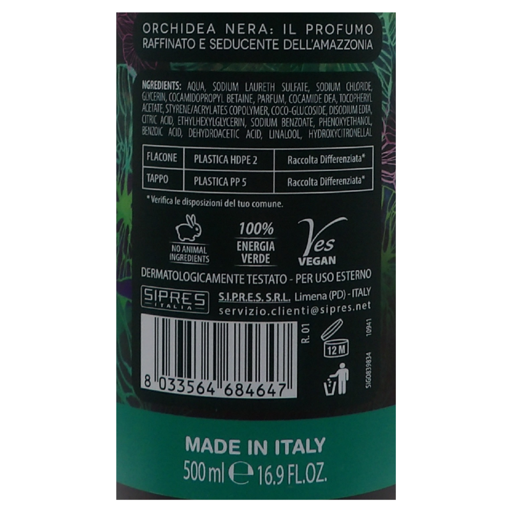 KESYR BAGNOSCHIUMA AROMATICO ORCHIDEA NERA 500 ML