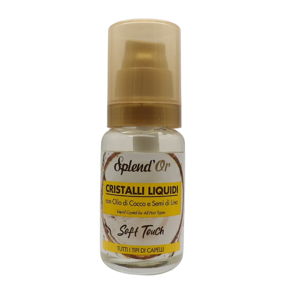 Splend'Or Cristalli Liquidi con Semi di Lino e Olio di Cocco, 50 ml