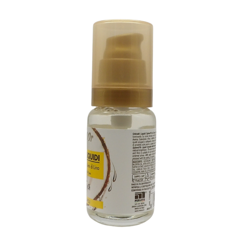 Splend'Or Cristalli Liquidi con Semi di Lino e Olio di Cocco, 50 ml