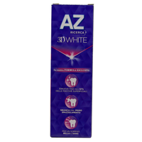 dentifricio sbiancante AZ 3D White Ultra White nel formato da 65 ml.