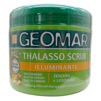 GEOMAR Thalasso Scrub Illuminante con Zenzero e Liquirizia 600g