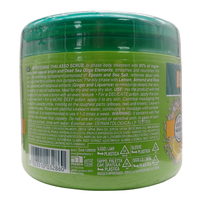 GEOMAR Thalasso Scrub Illuminante con Zenzero e Liquirizia 600g